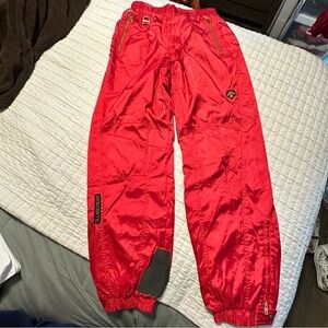Descente Men’s‎ Ski Pants Red Size 34US *FLAW*